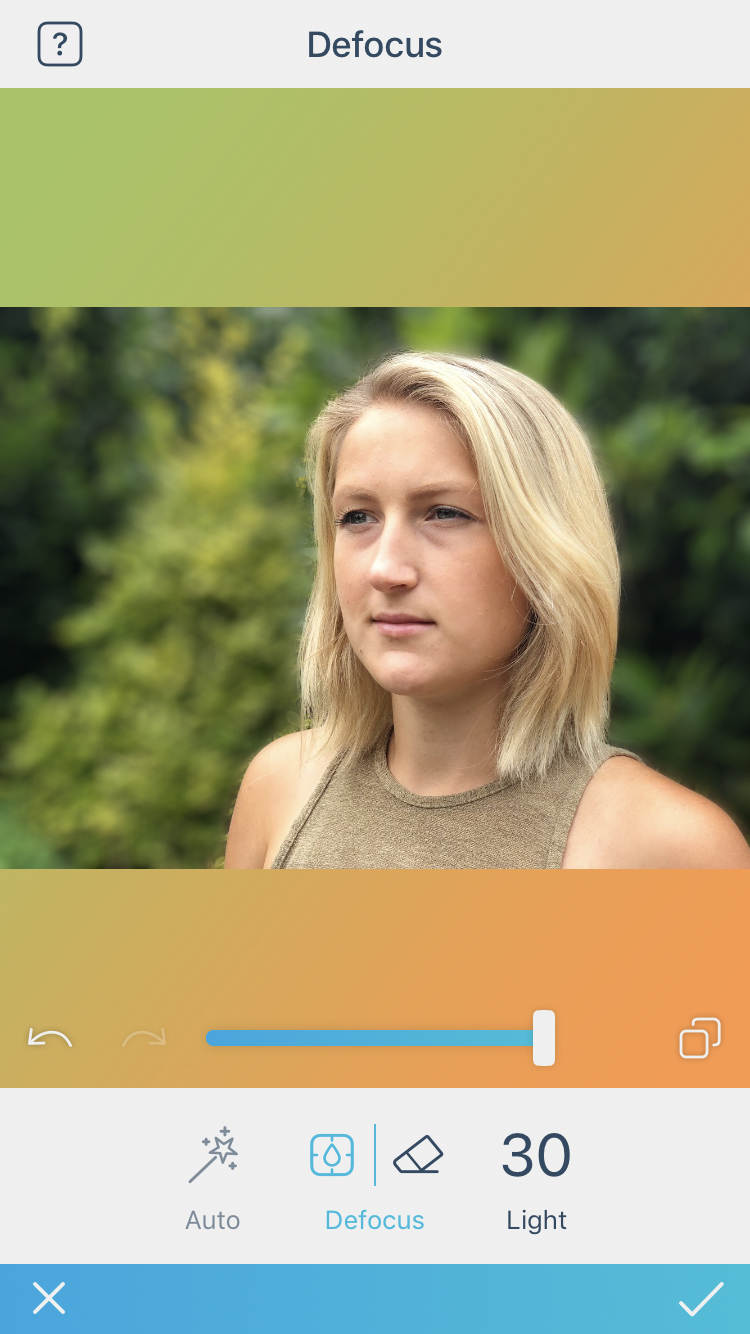 Blur Photo Editor est une nouvelle application de portrait pour rendre l'arrière-plan flou