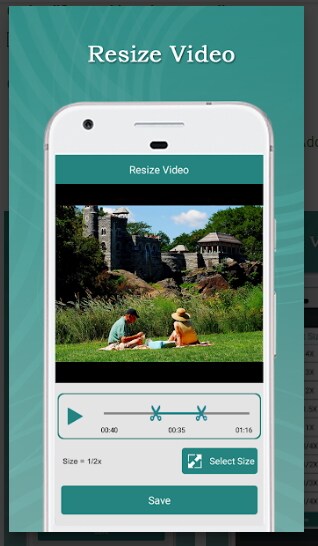 Application Video Compress pour android