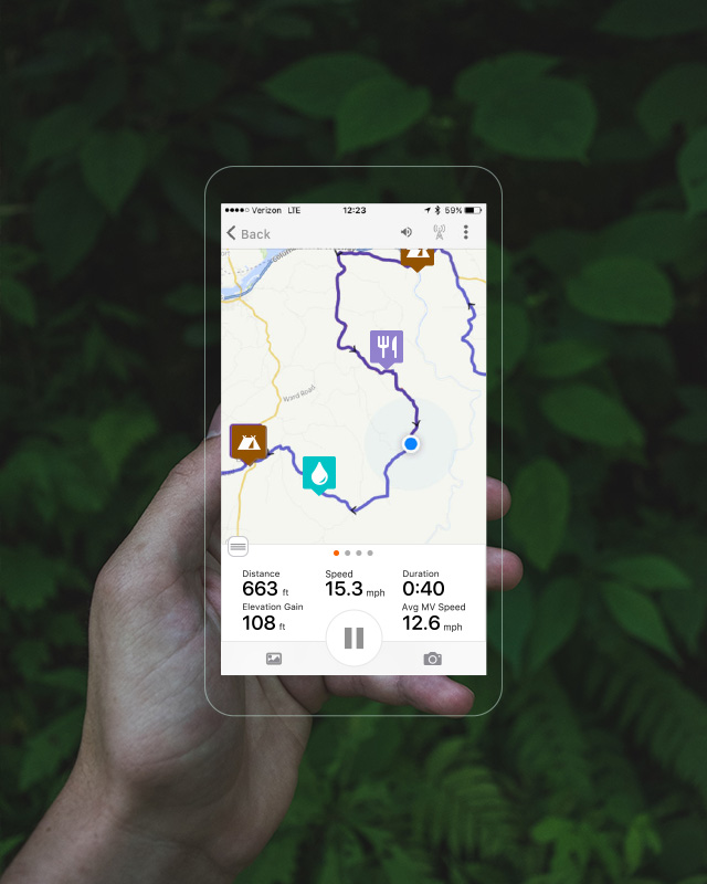 Ride with GPS - Application de navigation et de planification d'itinéraires à vélo