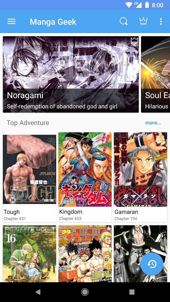 Manga Geek - Application de lecture de manga gratuite