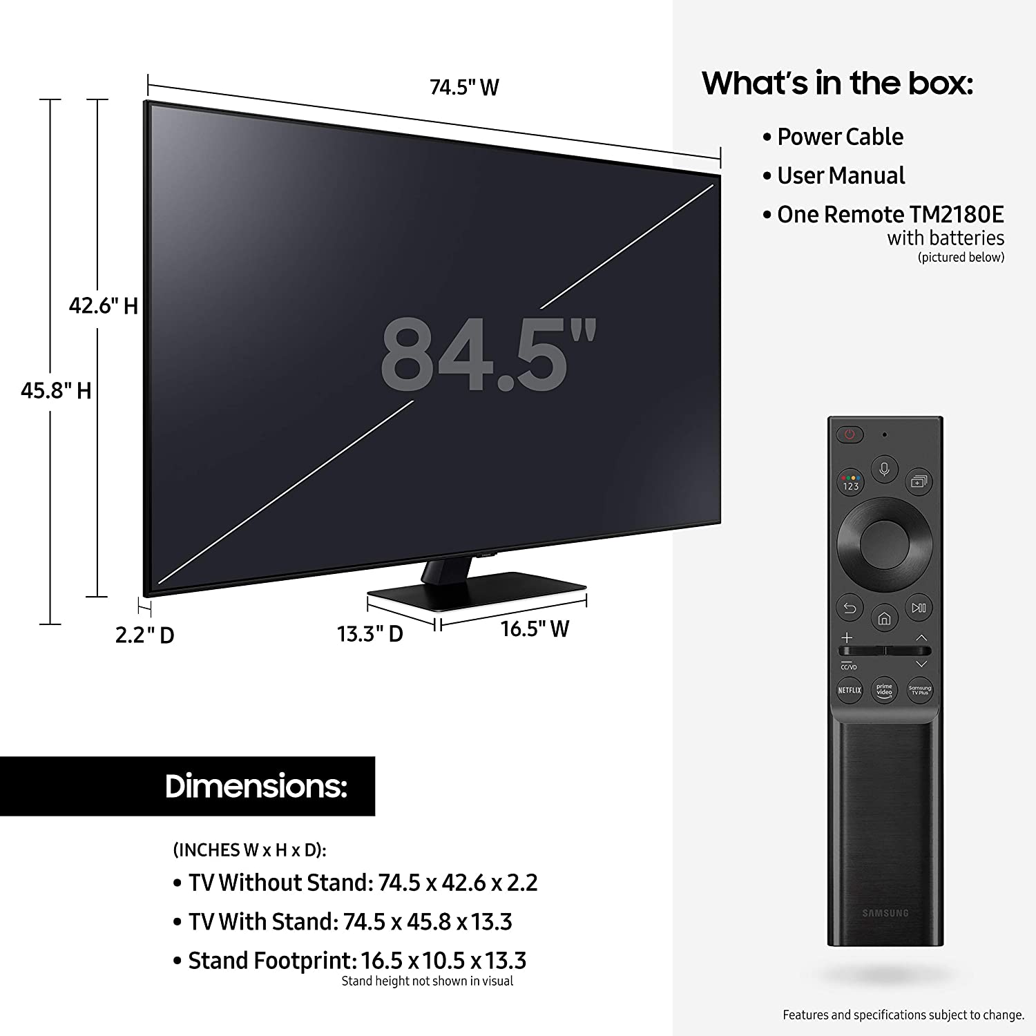 Test du Samsung Q80A (TV QLED 2021 4K)